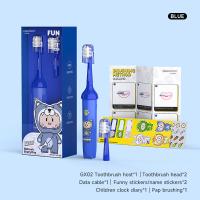 Escovinha elétrica personalizável para crianças, IPX7 Dupont Soft Brush Escovinha para crianças