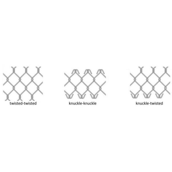 4 Feet Steel Wire Mesh Fence Hot Dipped Galvanized A975 For Basketball Court