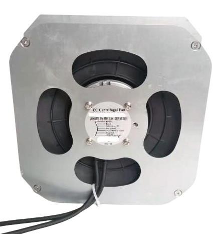 Ventilador de refrigeração centrífugo do ar do fã do ventilador do EC 230V 55W 0.4A todo o metal Shell