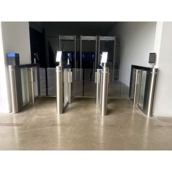 Face / Fingerprint High Speed Gate Turnstile For Outdoor / Office