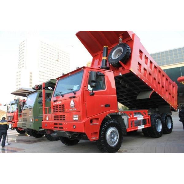 Underground Mining Dump Trucks / Howo 70 tons mine dump truck with spare parts