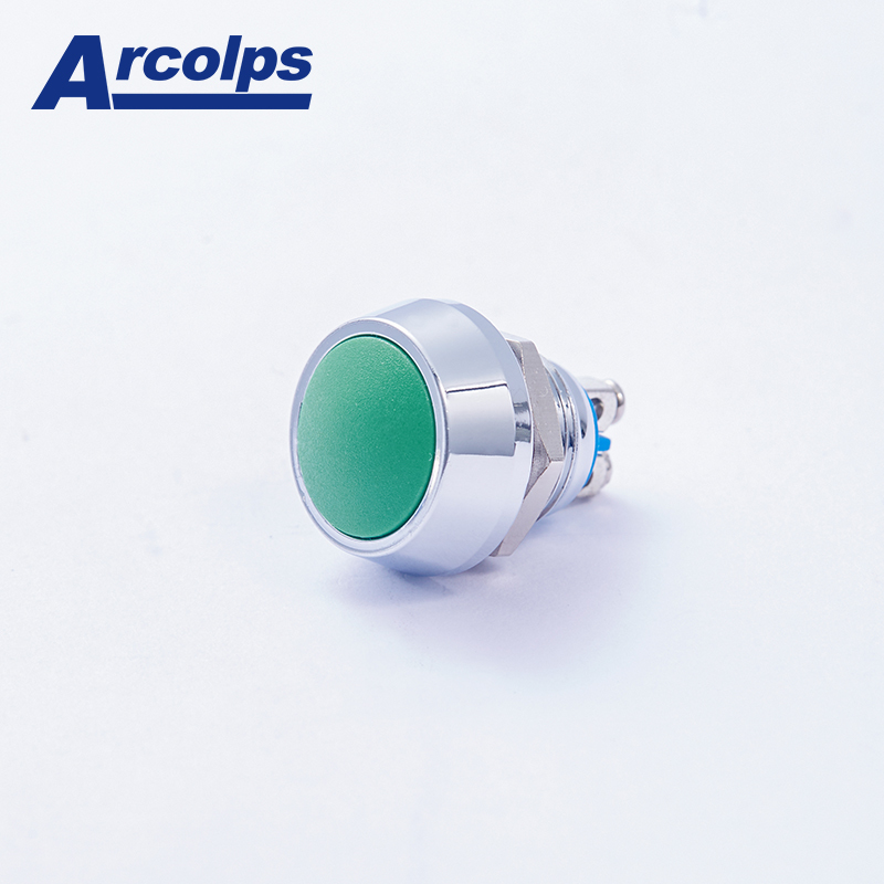 Waterproof SS Push Button Switch 250V 1NO1NC AC Button Switch
