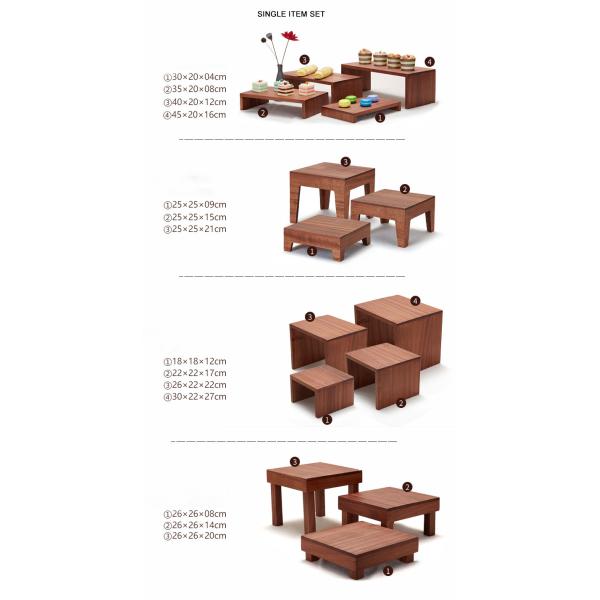 Wooden 2 3 Tier Snack Fruit Platter Candy Tray Dessert Display Shelf Decoration Wedding Cake Stand