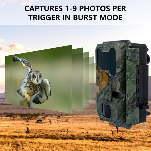 KW788 Wildlife Trail Camera hunting camera Waterproof 4K 32MP night vision waterproof infrared camera forest cam