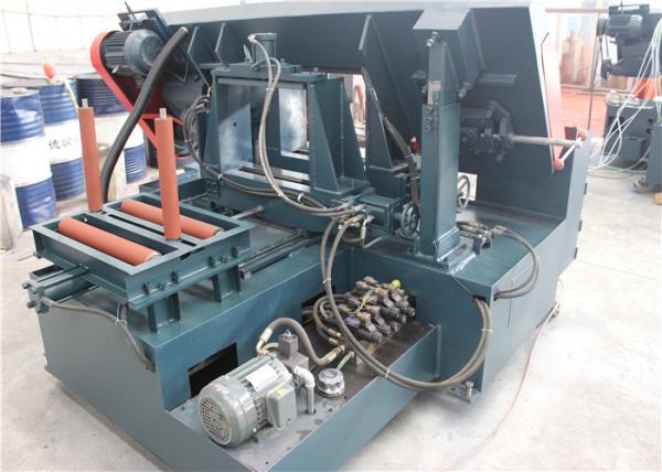 Iron Steel Metal Cutting Band Saw , Metalworking Bandsaw 330mm Cutting Size