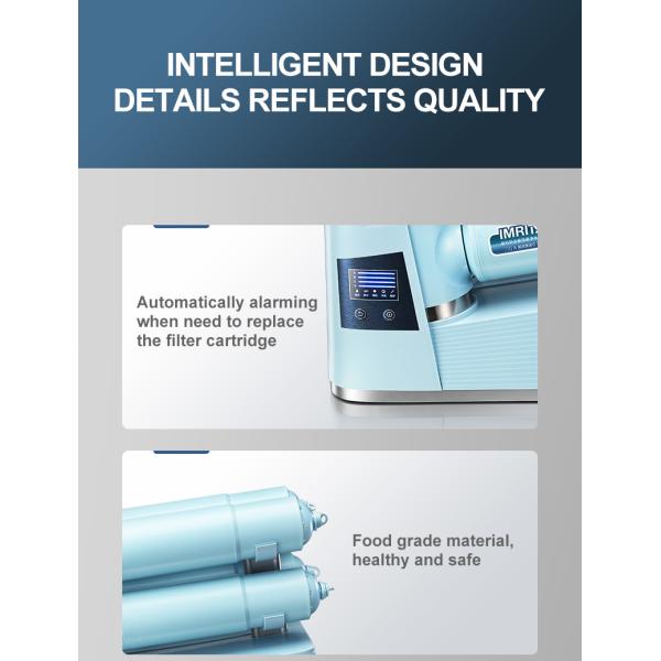 очиститель воды RO чистой воды 1.58L/Min фильтрует безшумное под раковиной