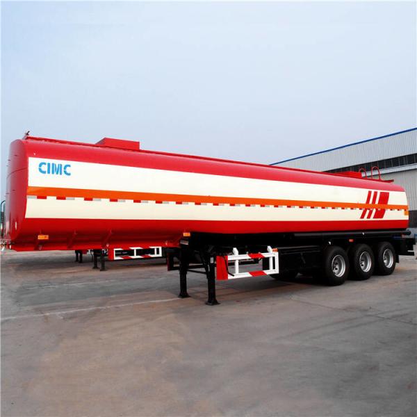 40000l Loading 3 Axle 2.0 Kingpin Diesel Tanker Trailer
