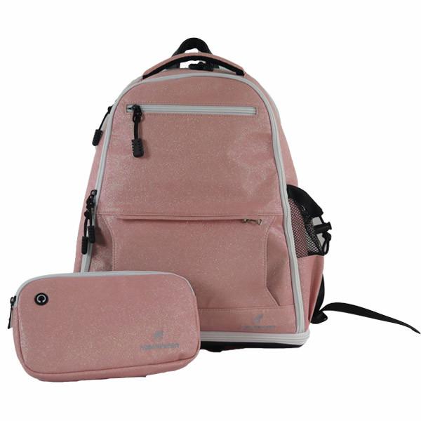 Trouxa de Rose Golden Shinny Fashion Sports com logotipo bordado OEM/ODM