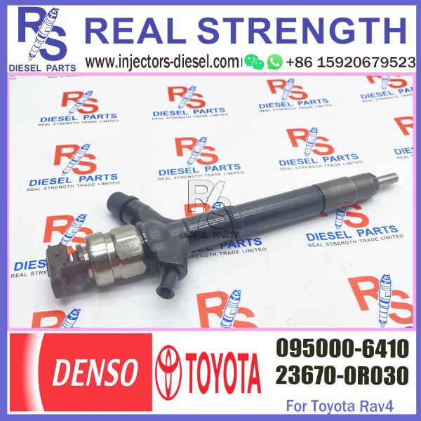 Refone 8000-100-0113 095000-6410 Diesel Fuel Injector 095000 6410 for Toyota Hilux D4D 2KD-FTV 23670-0R140