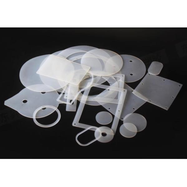 Small Silicone Washers Food Grade 7.5 - 12Mpa Tensile Strength