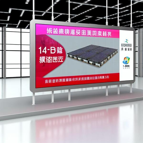 Indoor Advertising LED Display Screen Hanging/Standing Installation 14 Bits-16 Bits Gray Level for Customer Requirements