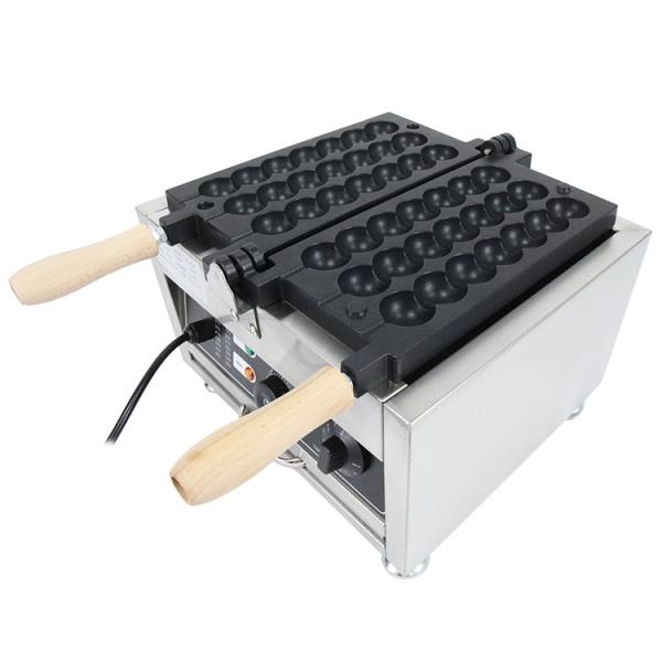 Máquina de Takoyaki Elétrica Avançada de 1500W Bolas Bolas de Waffle Taiyaki Pão