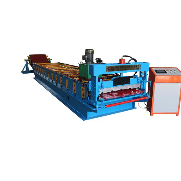 High Frequency IBR Sheet Roll Forming Machine , Steel Metal Roof Tile Making Machine
