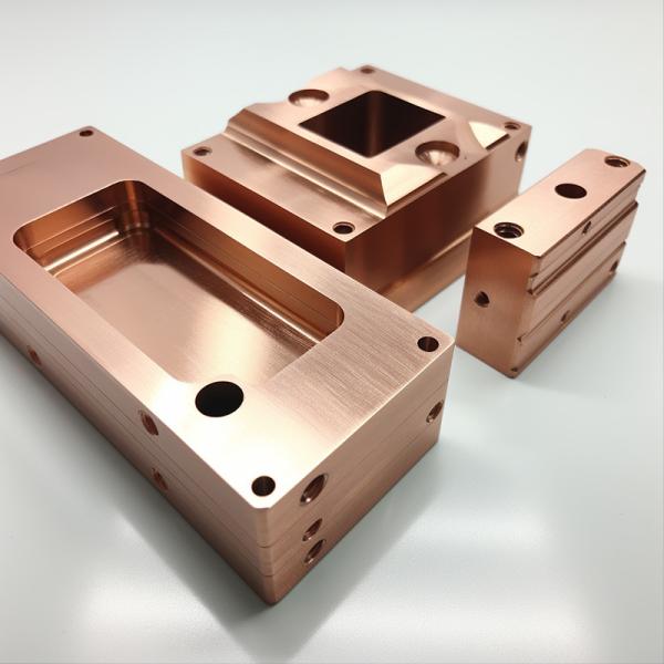 Нестандартные заказные медные детали, деталь для прецизионной фрезерной обработки металлов с помощью ЧПУ