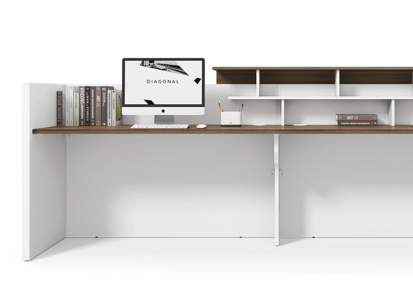 Linz II L-Shape Structure Conference Table with Modern Retro Styling and Multiple Sizes for Office Meetings