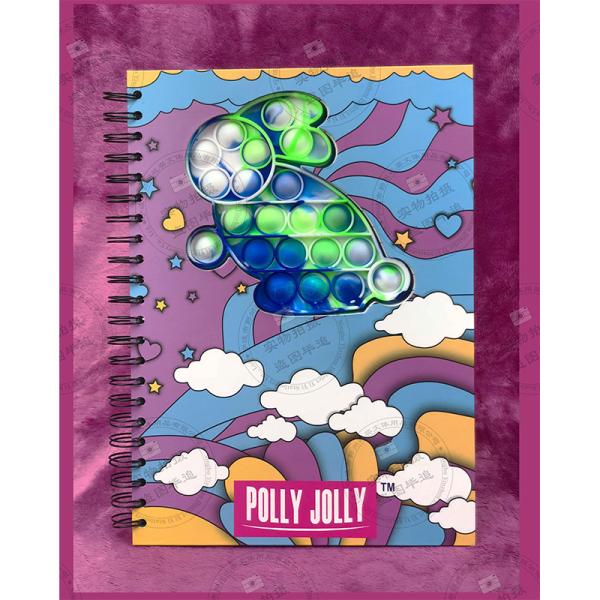 Школьные офисные аксессуары твердое покрытие спиральный блокнот с прочным силиконовым покрытием