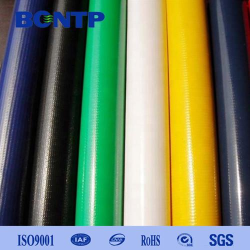 1000Dx1000D 550G PVC Laminated Tarpaulin For  Awning Tent high strength