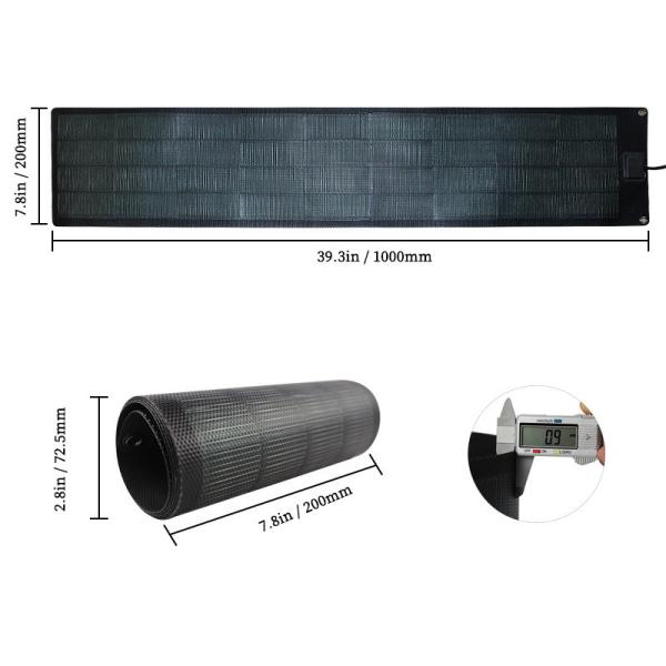 150W Thin Flexible Solar Panels Rollable For Caravans