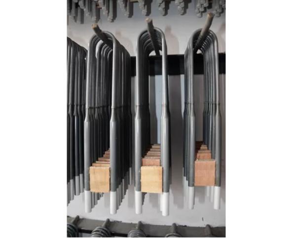peças de 1800 graus Mosi2 Heater For Sintering Powdered Metal, e derretimento