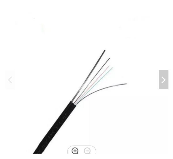 1 2 4core exteriores internos FTTH pendente o cabo de fibra ótica Singlemode do cabo GJYXCH