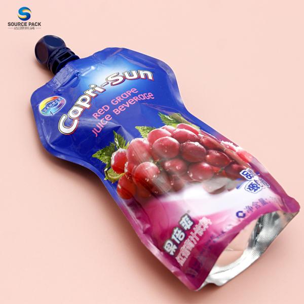 Custom Printed Spout Pouch Packaging Nozzle Bag for Food Jelly Liquid Beverage