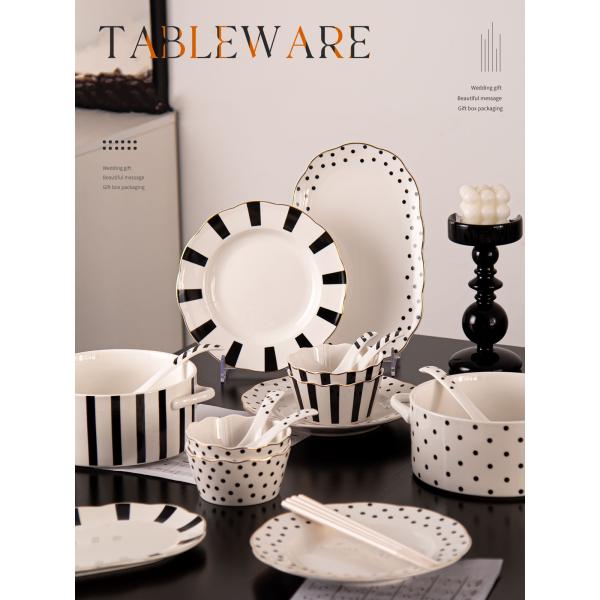 Ресторанная церемония 16 шт. Порцелановая посуда для удобного питания