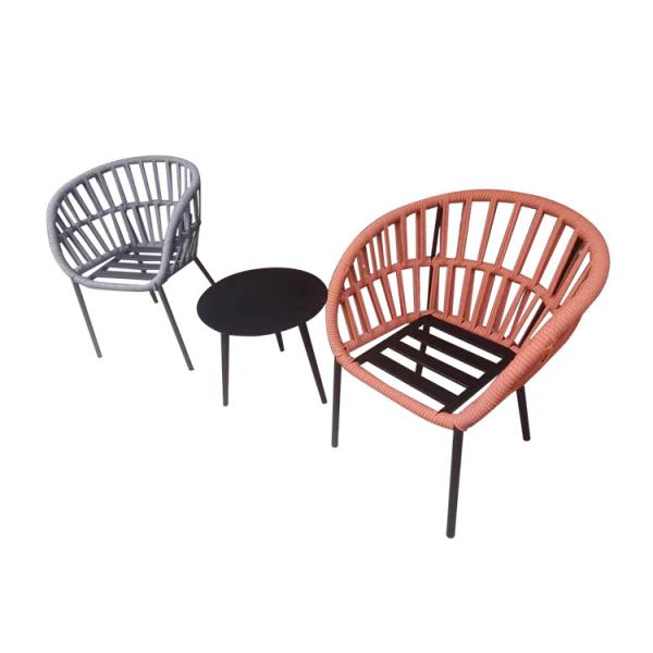 Power Coated Aluminum Garden Furniture OEM/ODM for Patio Weave Outdoor Furniture