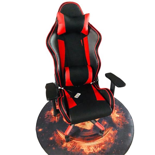 RGB LED Gaming Chair Comfortable and Professional Swivel Rolling Chair for Commercial