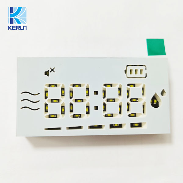 White color custom 7 Segment LED Numeric Display module for medical device