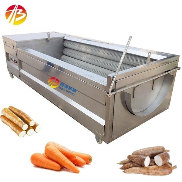 Escovinha Industrial de Roller Ginger Batata de Amendoim Tomate Lavagem de Cebola com 1.5kw Potência
