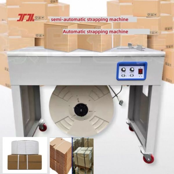 High-Speed ​​Semi-Automatic Strapping Machine Automatic Strapping Tool with Tabletop Design