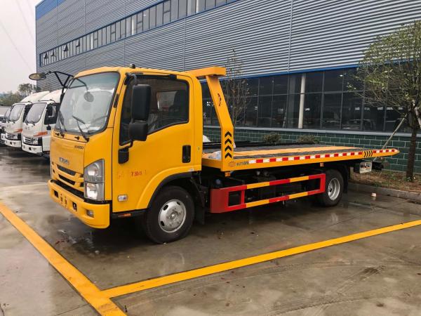 4tons 5tons 8tons Road Wrecker Truck , Wrecker Towing Truck 130HP