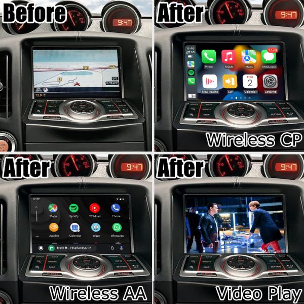 Интерфейс Lsailt Wireless Carplay Android Auto для Nissan 370z Fairlady Z IT08 08IT включает спецификацию Японии