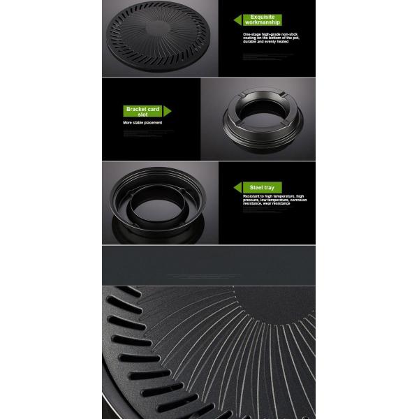 Широко покрытие лотка картофеля фри заливки формы алюминиевое Nonstick для пиццы