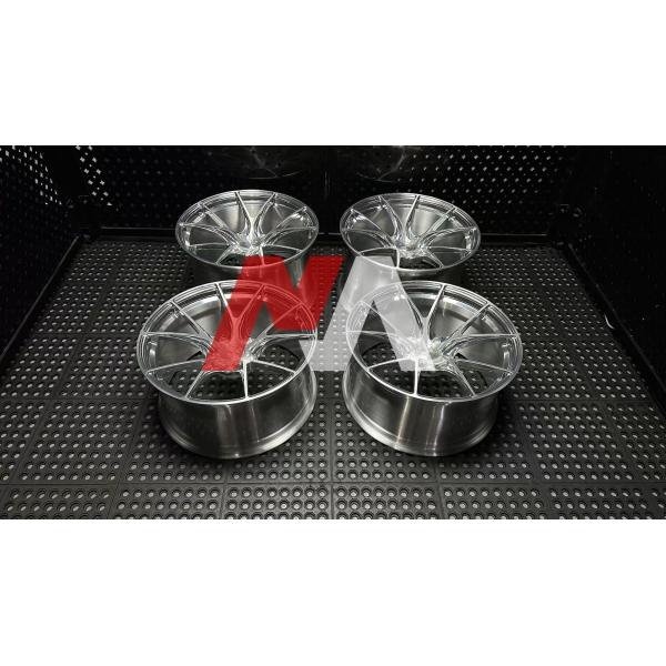 BMW Forged Wheels Polished Silver Brushed Face For F87 F80 F82 F90 M2 M3 M4 M5