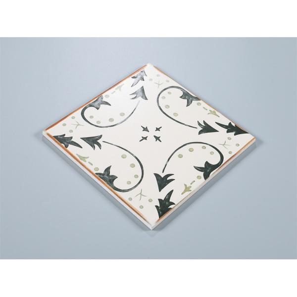 Carreaux rustiques en céramique résistant à l'usure 20x20 cm pour le salon et la salle à manger