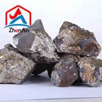 Bloc métallique argenté en alliage de titane 65~75% 10~50mm Feti Ferro Titane