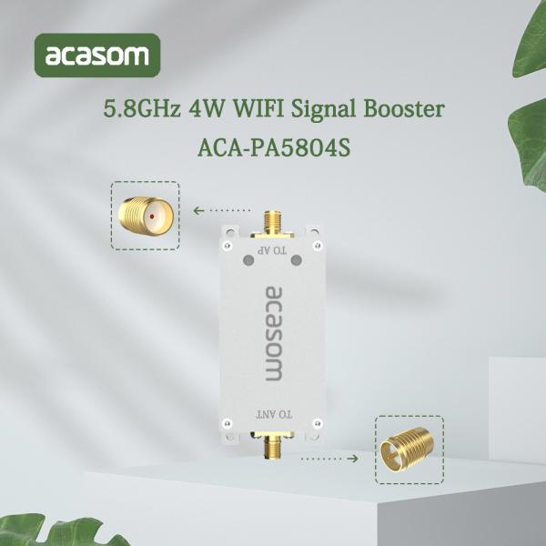 White 4 Watt Wifi Wireless 5.8 Ghz Signal Booster For DJI Phantom