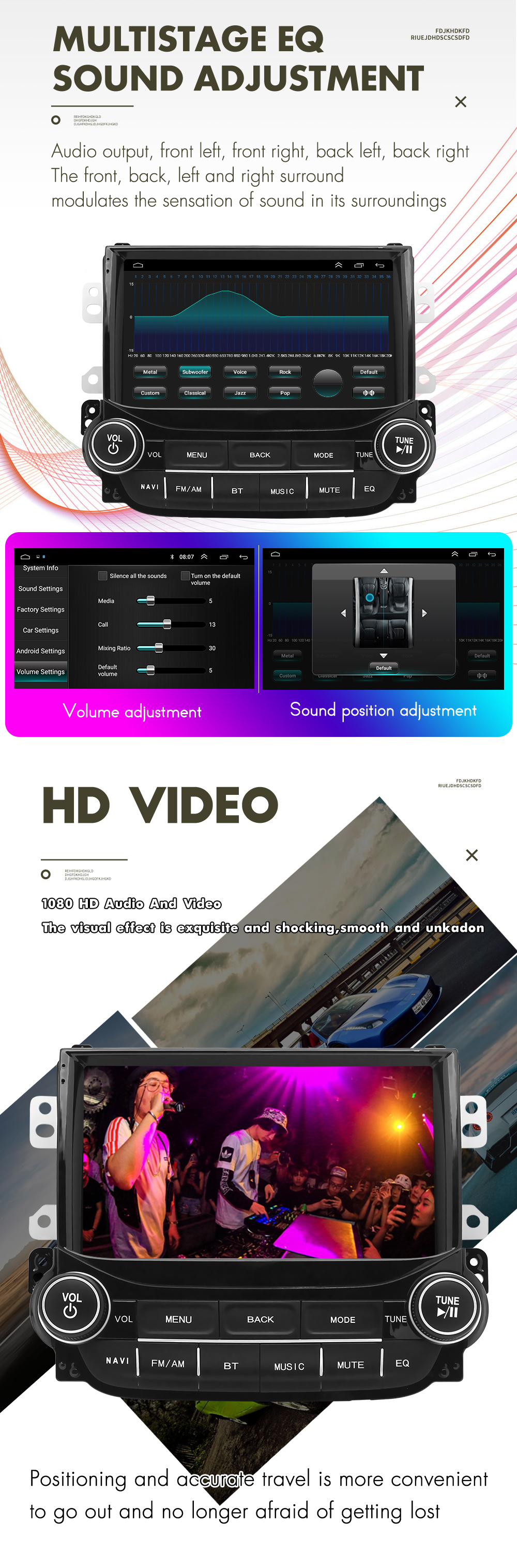 Сенсорный экран Android Car Stereo Carplay для Chevrolet Malibu 2012-2014