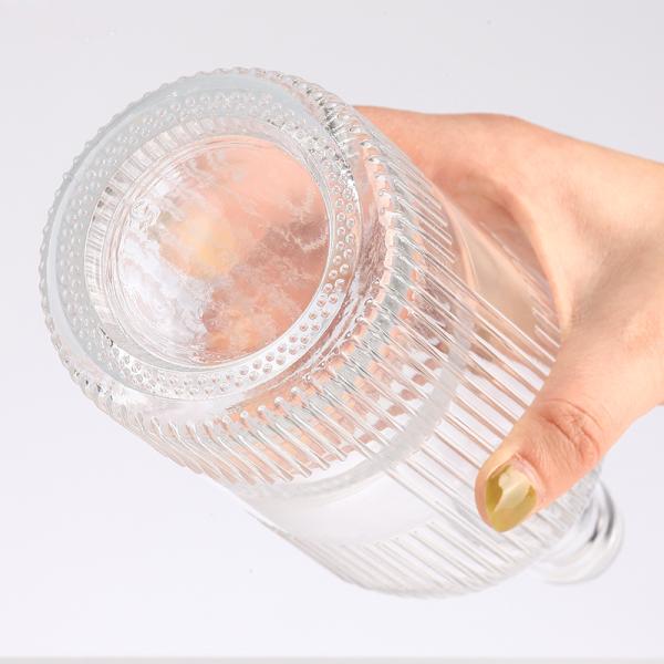 500 мл стеклянная бутылка для алкогольных напитков с пробкой