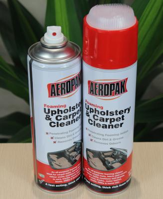 Produtos de limpeza amigáveis espumosos de Eco para o tapete do banco de carro/estofamento