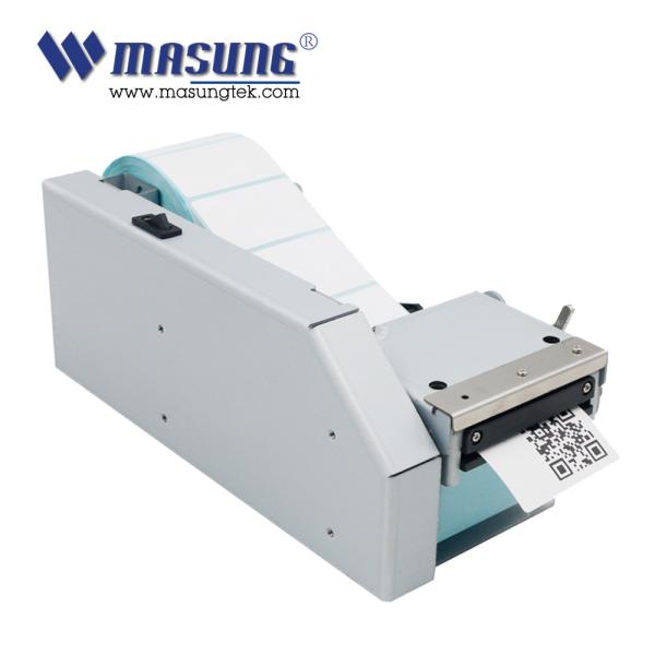384 Dots / Line Barcode Label Machine 203 DPI Resolution With Queue Management Machine