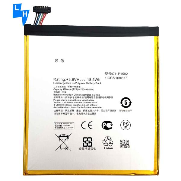 Stock 4890mAh Tab battery for ASUS ZenPad 10 battery z300c z300cl z300cg p023 p01t 10.1 C11P1502