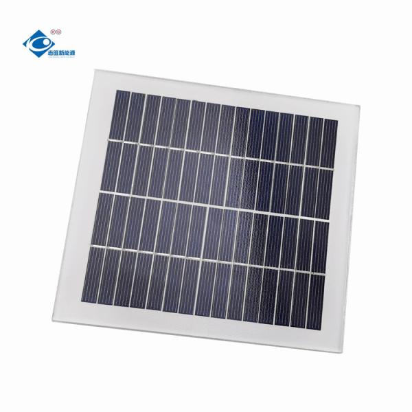 ZW-2W-15V Customized Mono Solar Panel 2W 15V New Style Portable Glass Laminated Solar Panel