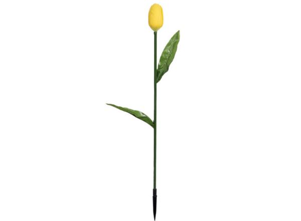 Solar Silicone Tulip Lights ground decoration lawn lamp