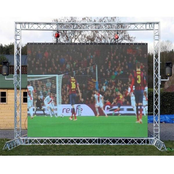 Taille de l'armoire personnalisable 500X500mm/500X1000mm Haute luminosité P2.6 P2.9 P3.91 P4.81 Panneau LED pour écran de location extérieur
