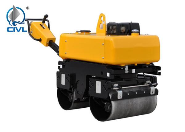 Walk - Behind Double Drum Roller / 0.6ton Mini Road Roller / 13hp Gasoline Engine / Roller - Compactor