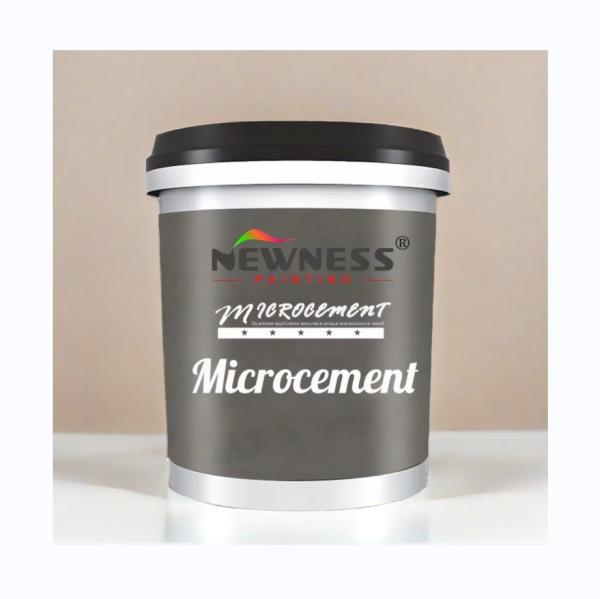 20KG/BUCKET Volume Kit de piso de microcimento Alto acabamento brilhante Resistente a arranhões durável