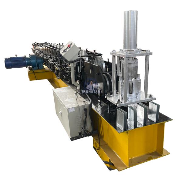 “29/39mm U Guide Rail Roll Forming Machine | Shutter Door Making Machine U Guide Rail Roll Forming Machine (29mm 39mm) for Shutter Door Production ”