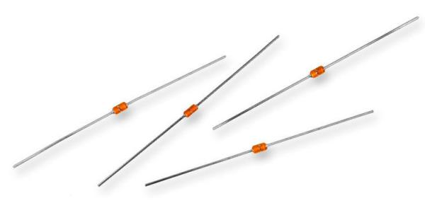 Glass DO-35 Series Thermistors,Temperature Sensors,Encapsulated NTC Thermistors with Leads